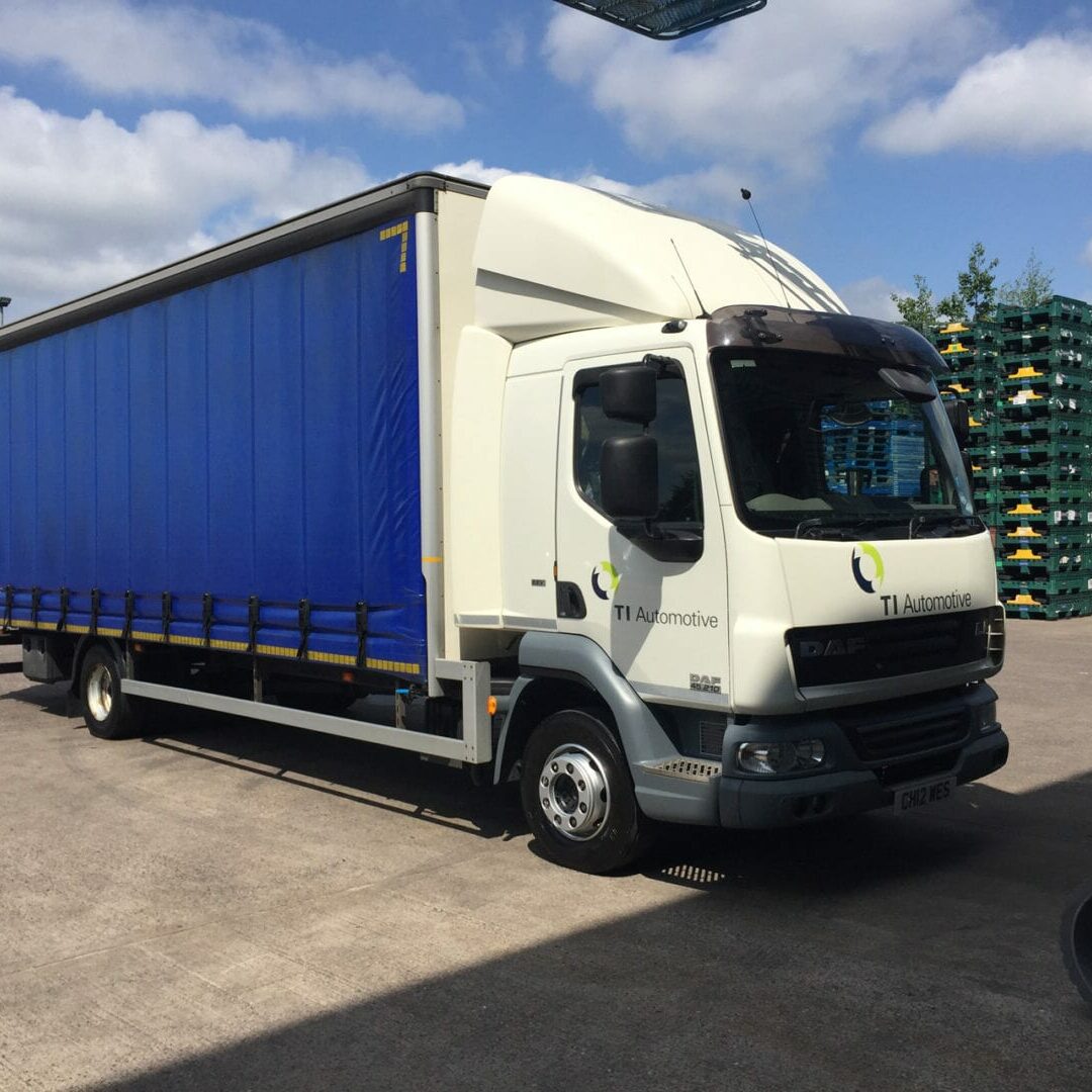 Cowan Haulage curtain-slider truck